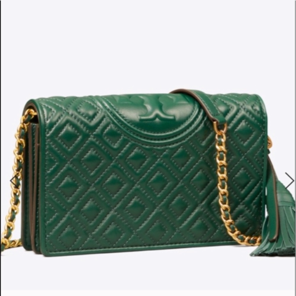 Tory Burch Green Crossbody